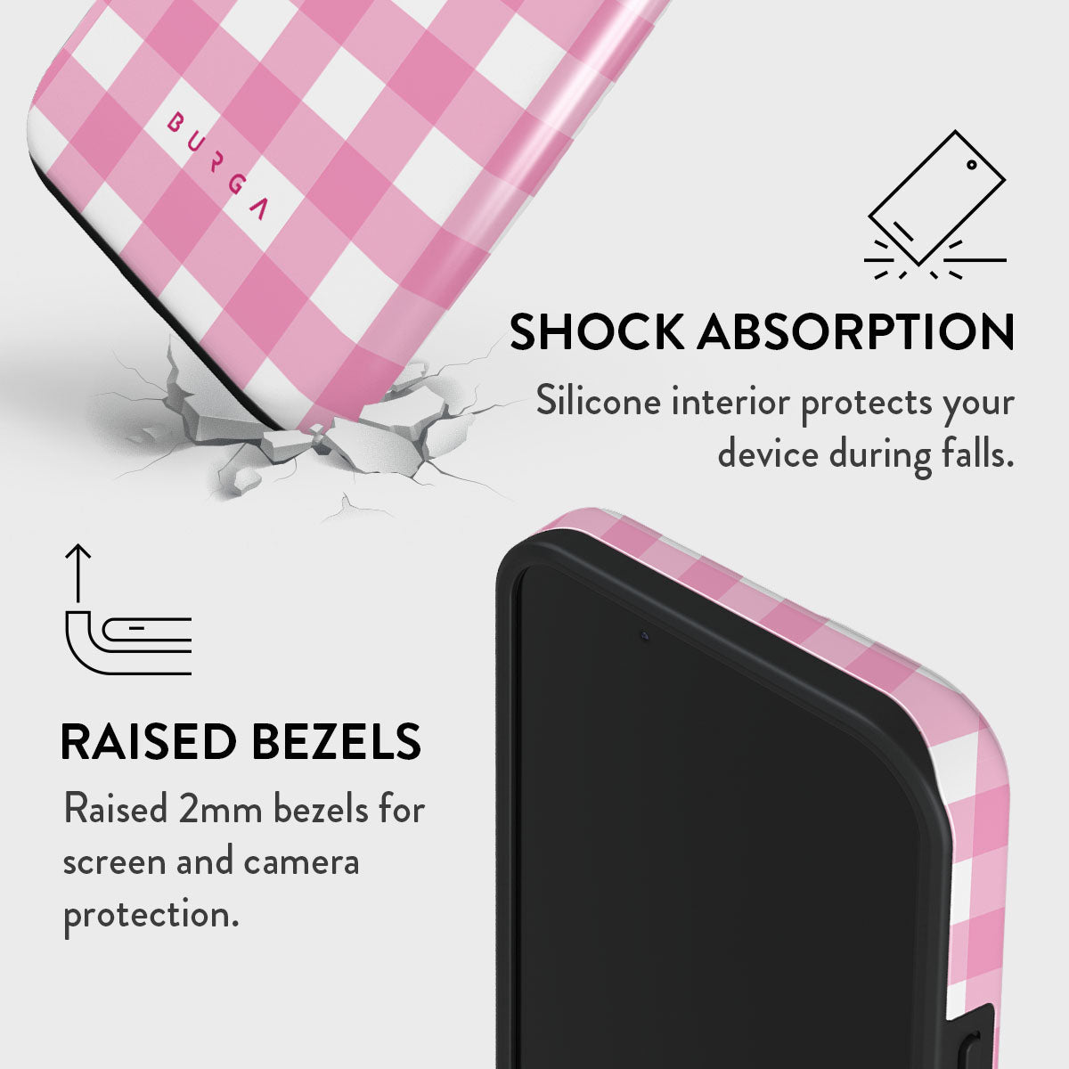 Think Pink - iPhone 14 Case | BURGA