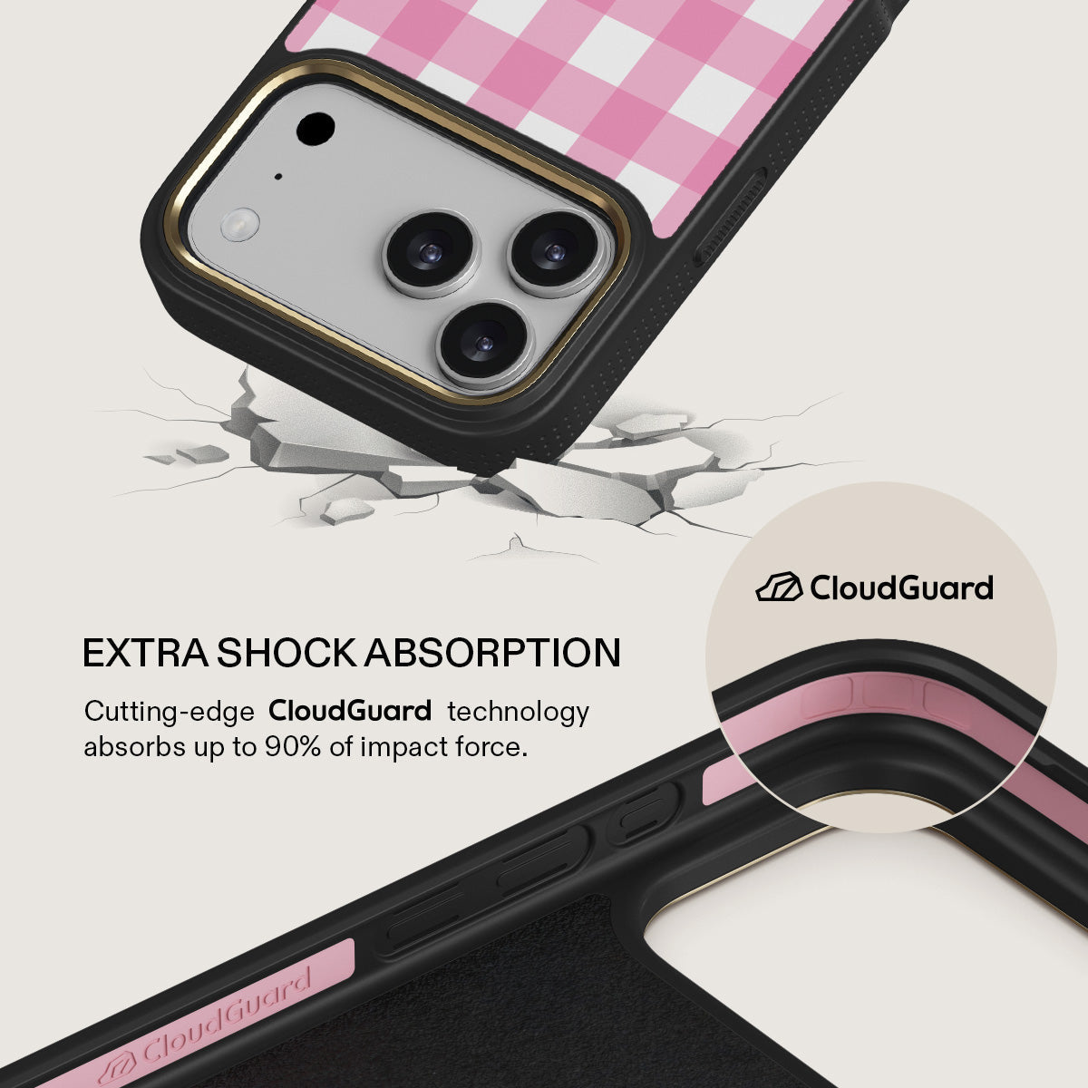 Think Pink - iPhone 17 Pro Max Case | BURGA