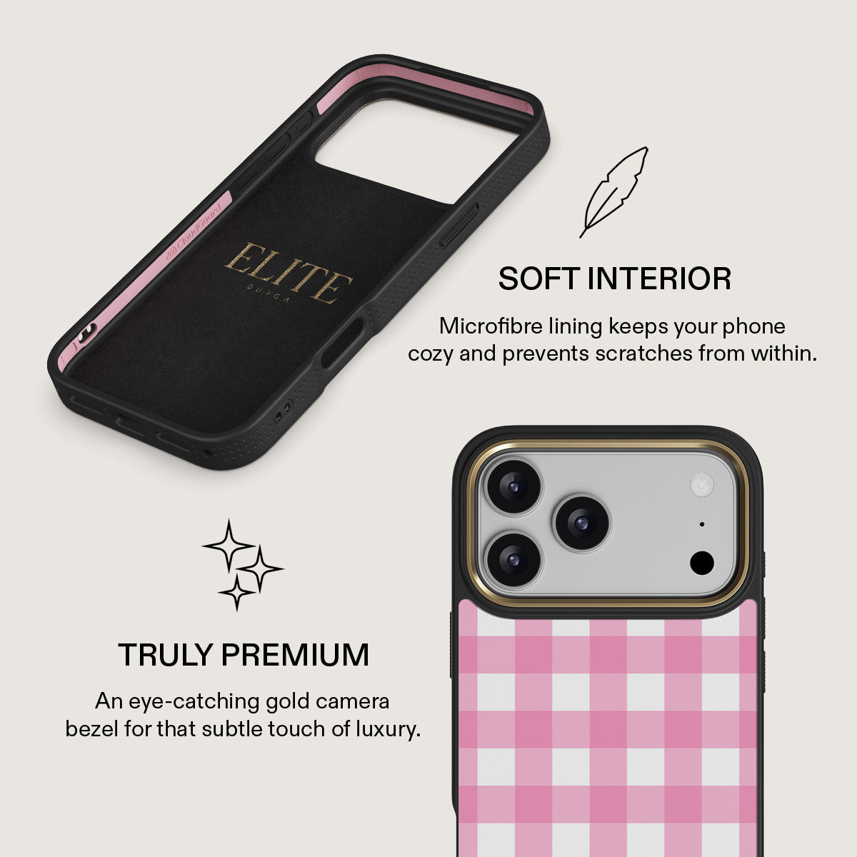 Think Pink - iPhone 17 Pro Max Case | BURGA