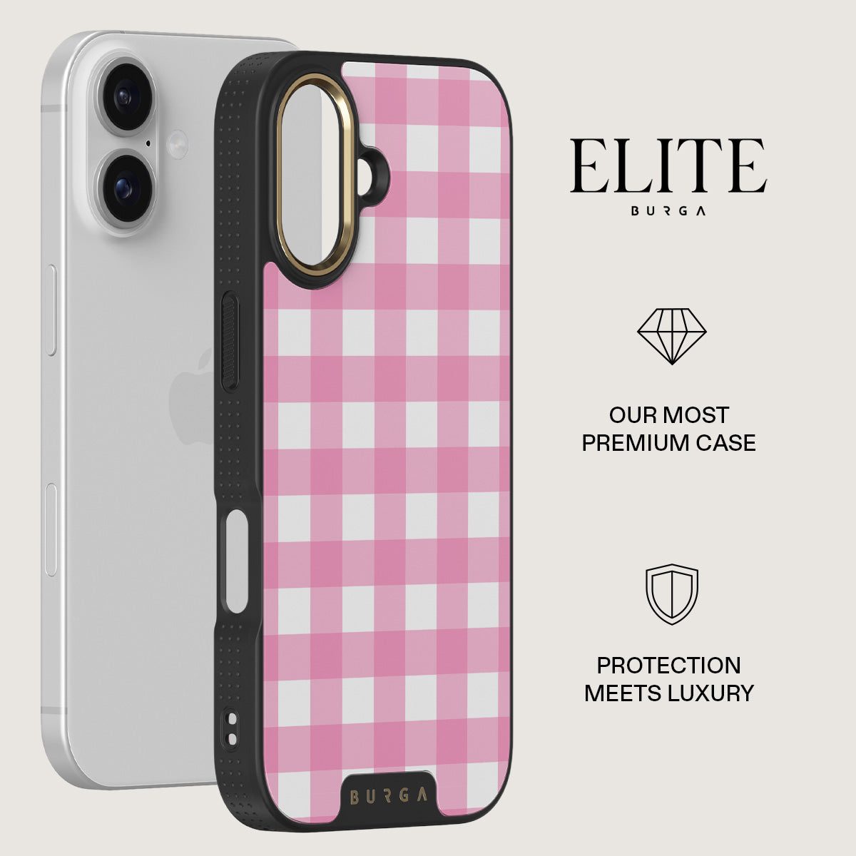 Think Pink - iPhone 17 Case | BURGA