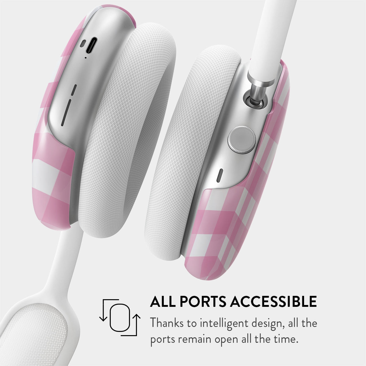 Think Pink - Apple AirPods Max Case Cover | BURGA