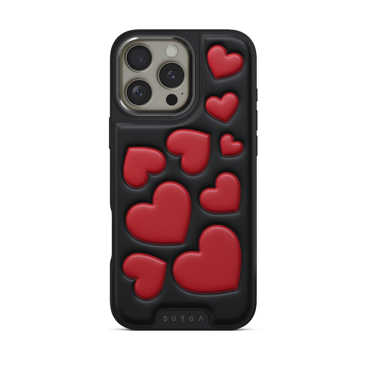 ELITE BURGA ハート iPhone16proケース Crush - iPhone 16 Pro Max Case | BURGA