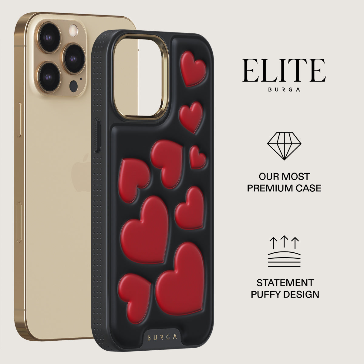 BURGA iPhone14ケース iPhone 14 Pro Case, Crush | BURGA