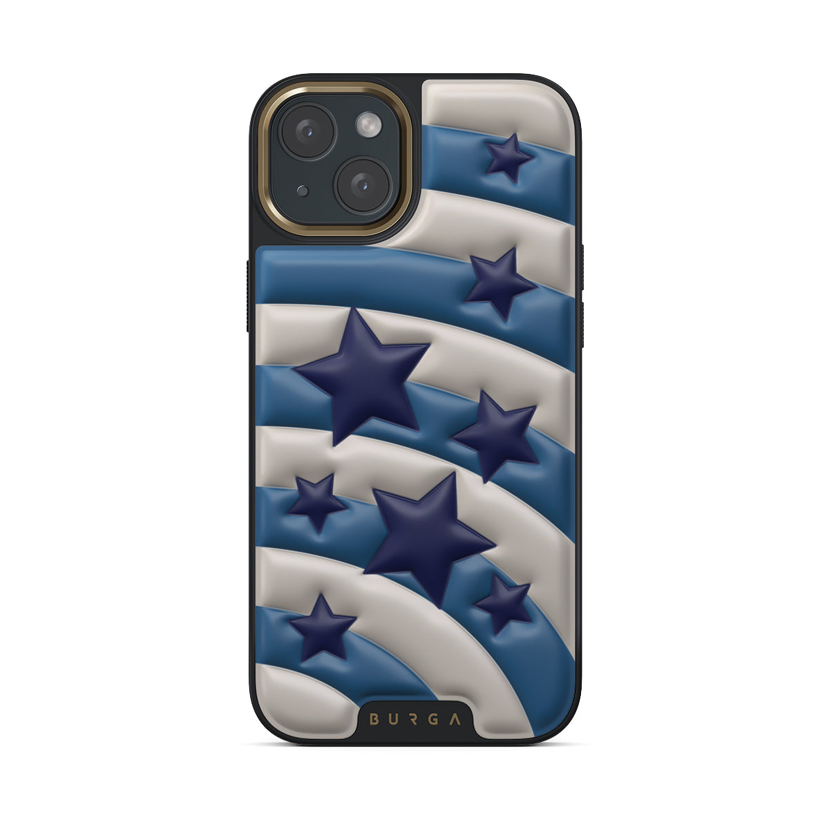 【新品】BURGA ボルドー 星柄 iPhone15proケース 収納袋付き Pop Star - iPhone 15 Case | BURGA