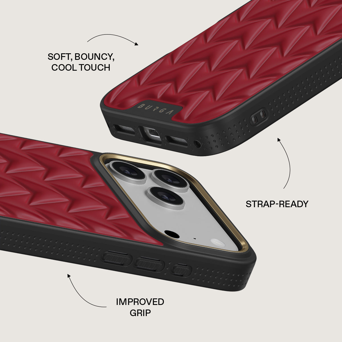 Cherry - iPhone 17 Pro Max Case | BURGA