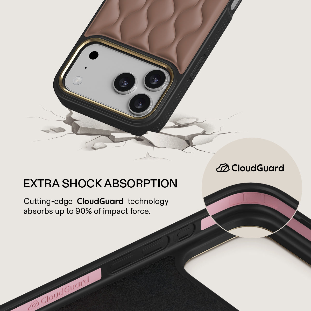新品　未使用✨BURGA iPhone 17 ケースDemure ゴールド Demure - iPhone 17 Pro Max Case | BURGA
