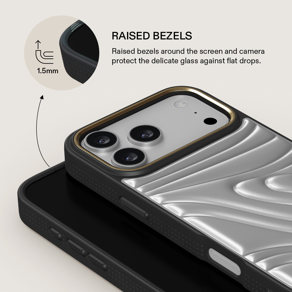 Chrome - iPhone 17 Pro Max Case | BURGA
