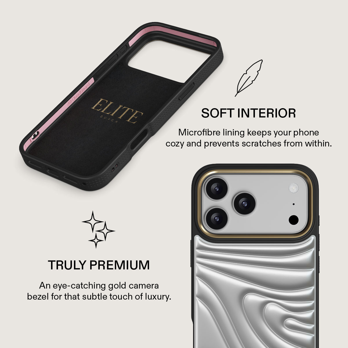 Chrome - iPhone 17 Pro Max Case | BURGA