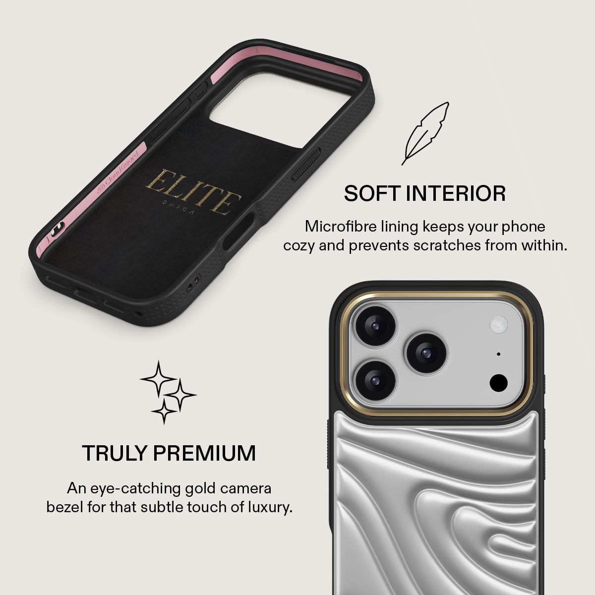 Chrome - iPhone 17 Pro Case | BURGA