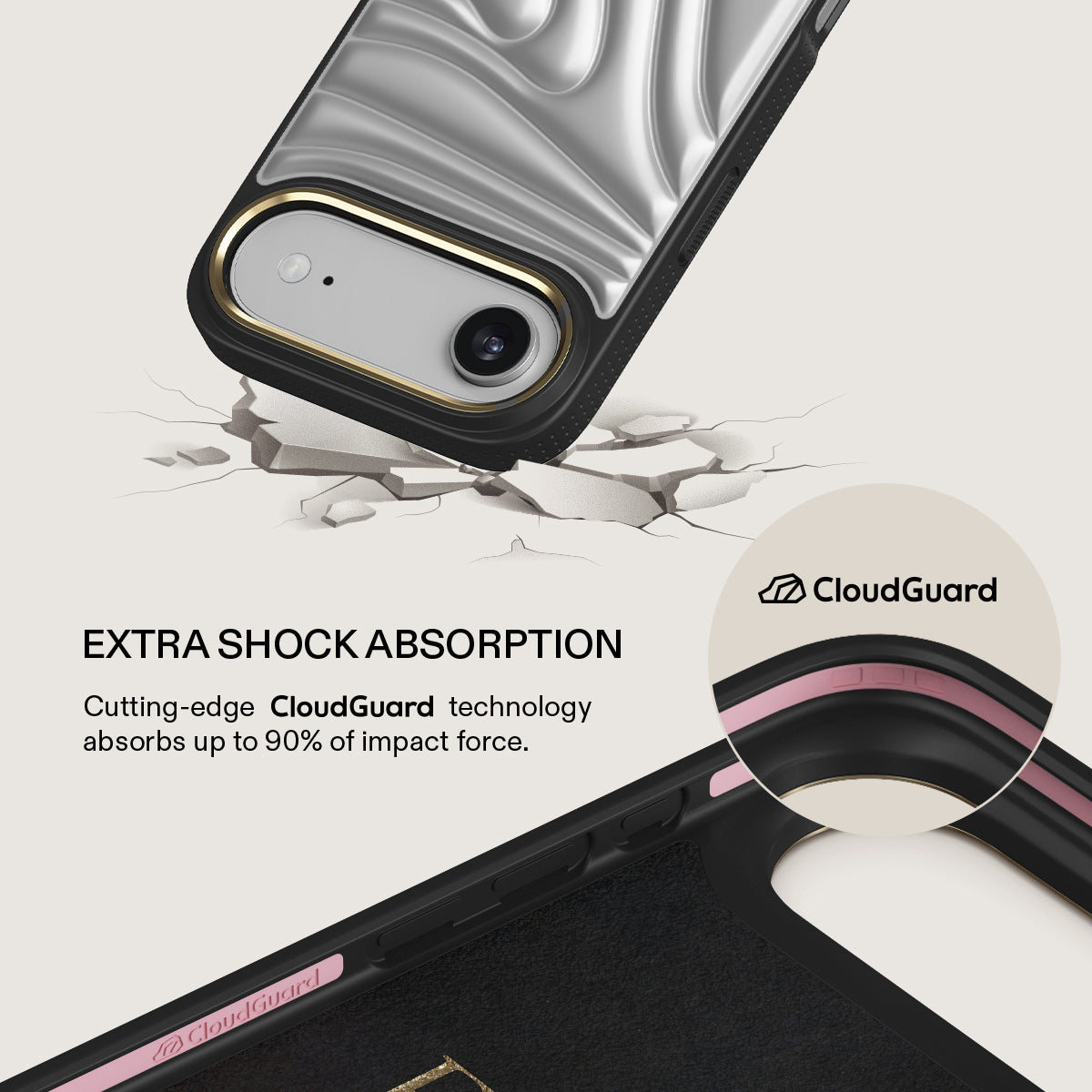 Chrome - iPhone Air Case | BURGA