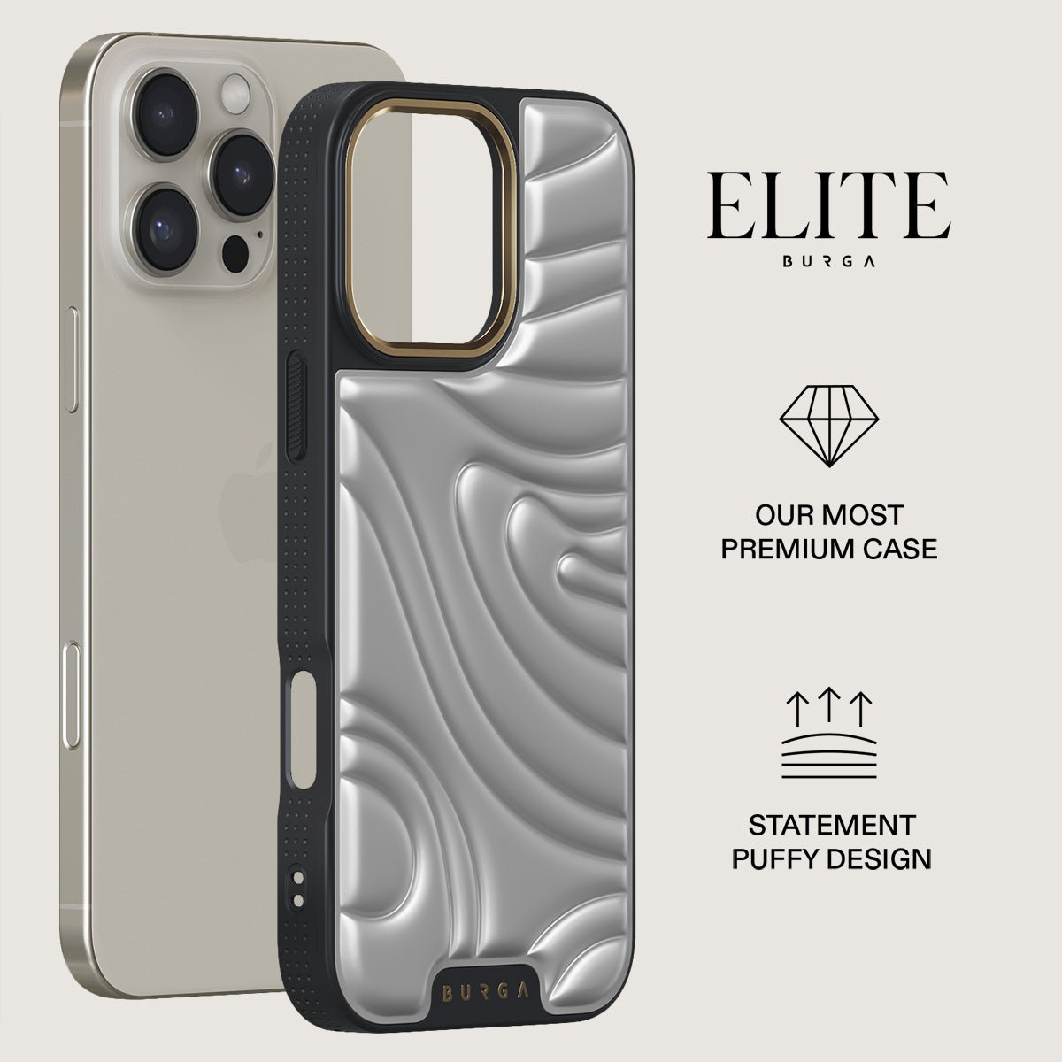 Chrome - iPhone 16 Pro Case | BURGA