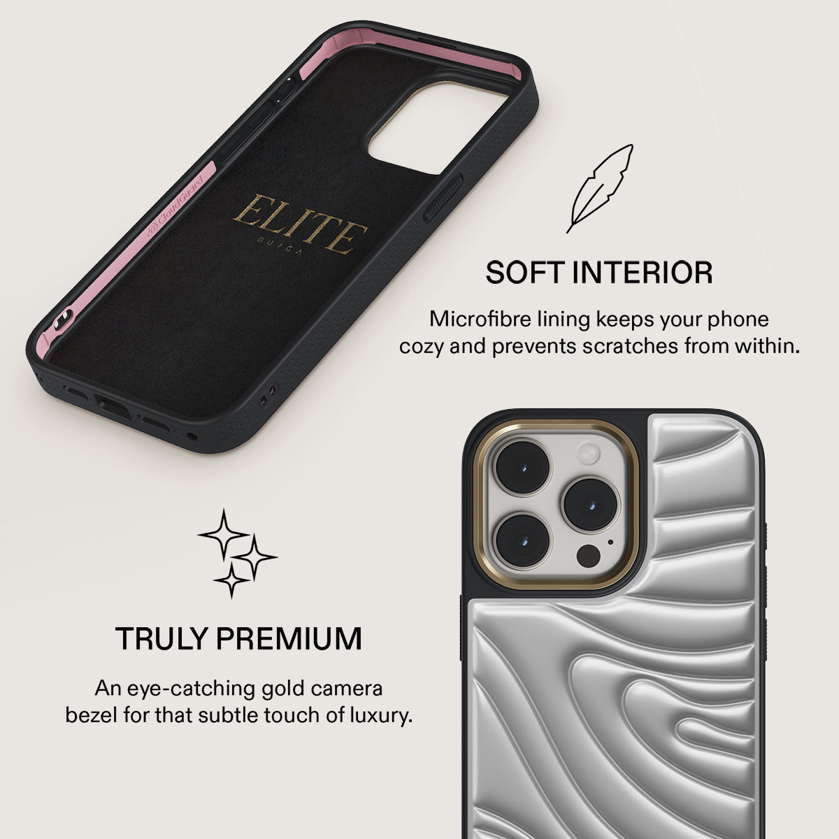 Chrome - iPhone 15 Pro Max Case | BURGA