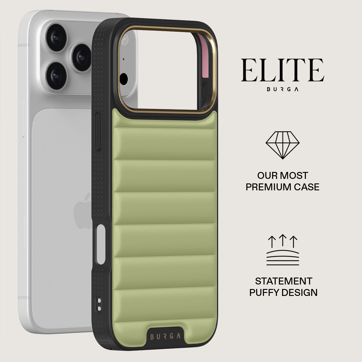 Matcha - iPhone 17 Pro Max Case | BURGA