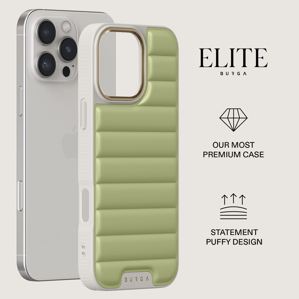 Matcha - iPhone 16 Pro Case | BURGA