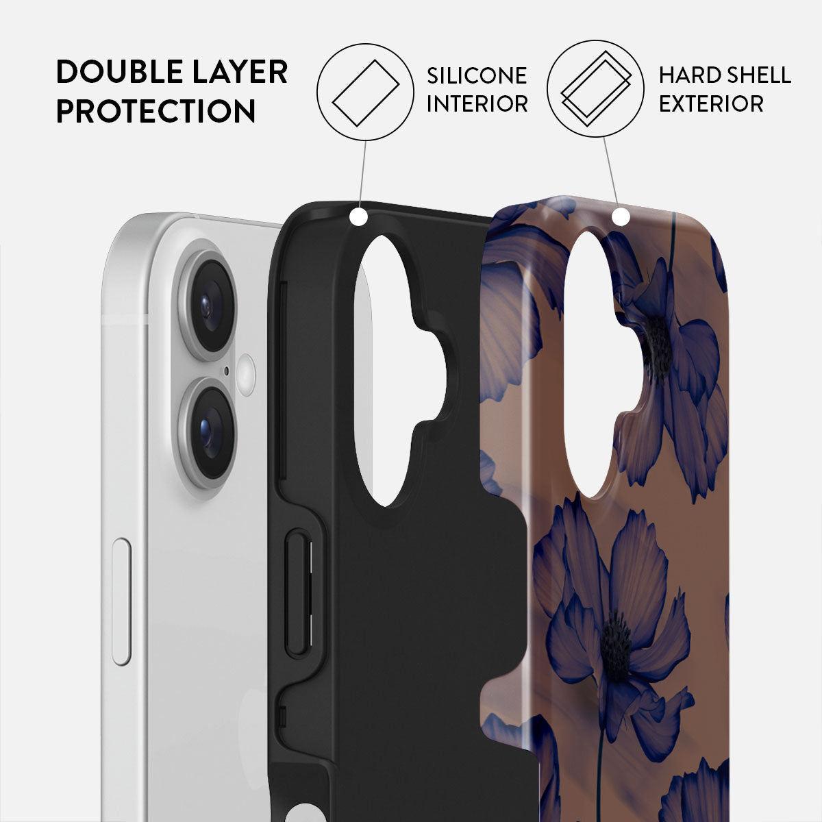 BURGA スマホケース　Velvet Night iPhone16 ケース Velvet Night - iPhone 16 Case | BURGA
