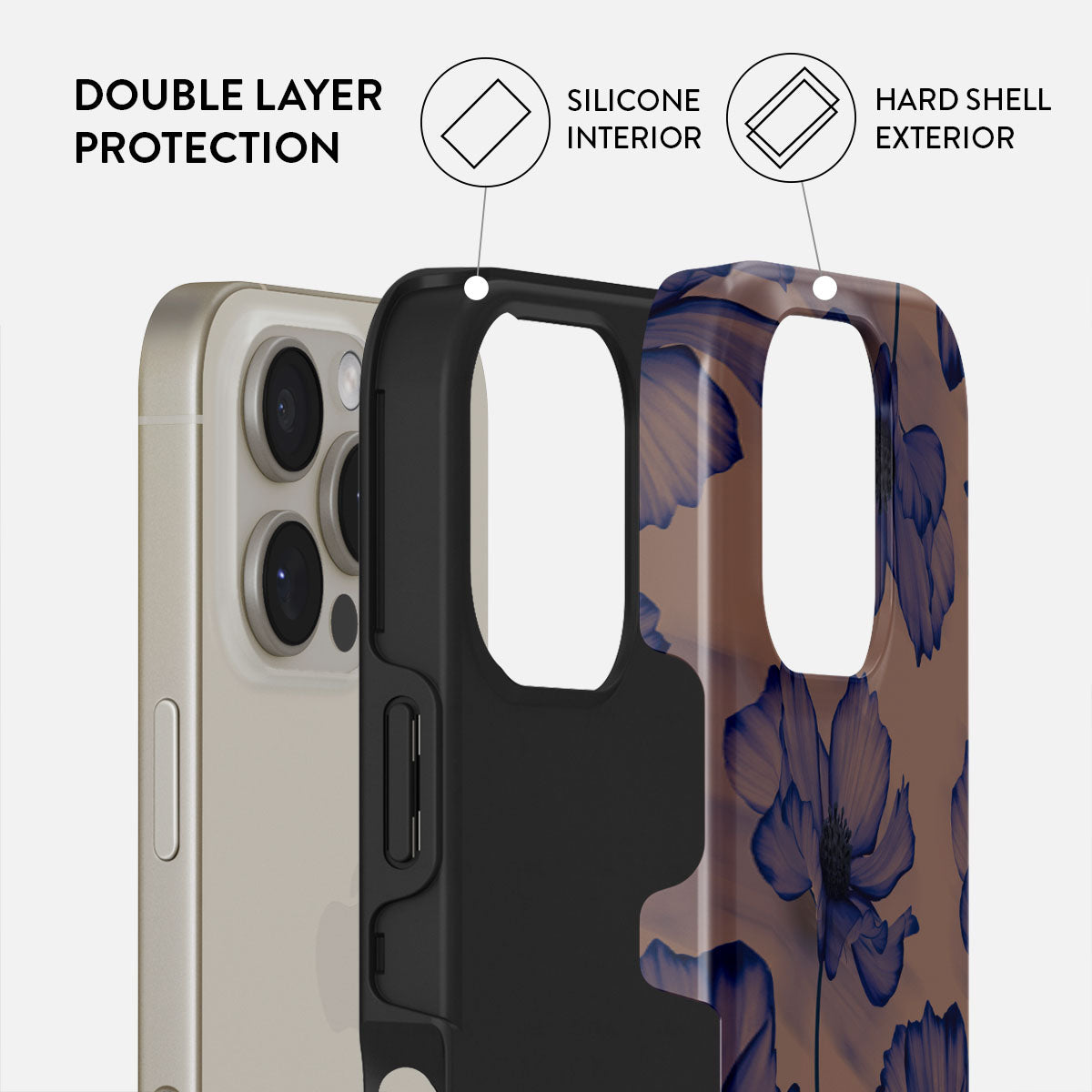 BURGA スマホケース　Velvet Night iPhone16 ケース Velvet Night - iPhone 16 Pro Case | BURGA