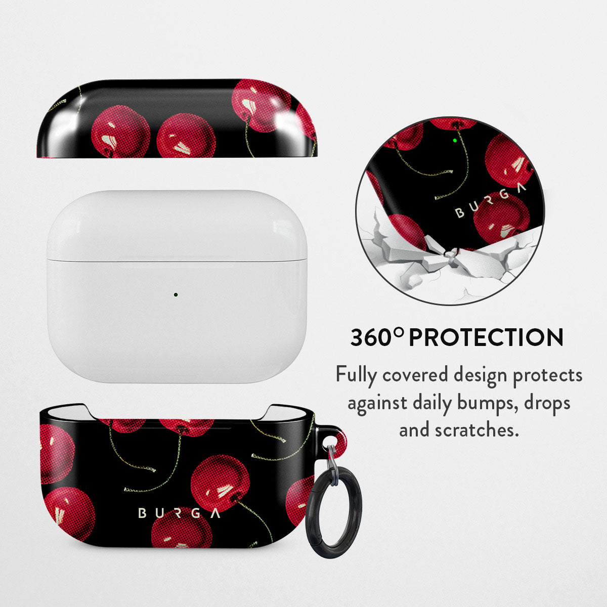 Cherrybomb - Apple Airpods Pro Case Cover | BURGA