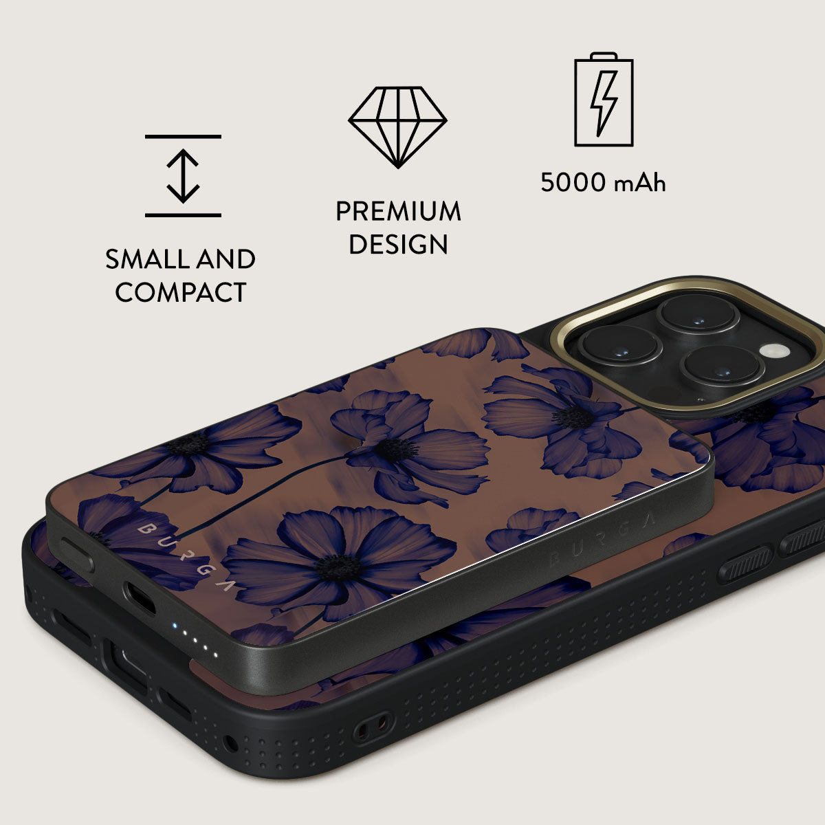 Velvet Night - MagSafe Compatible Wireless Powerbank