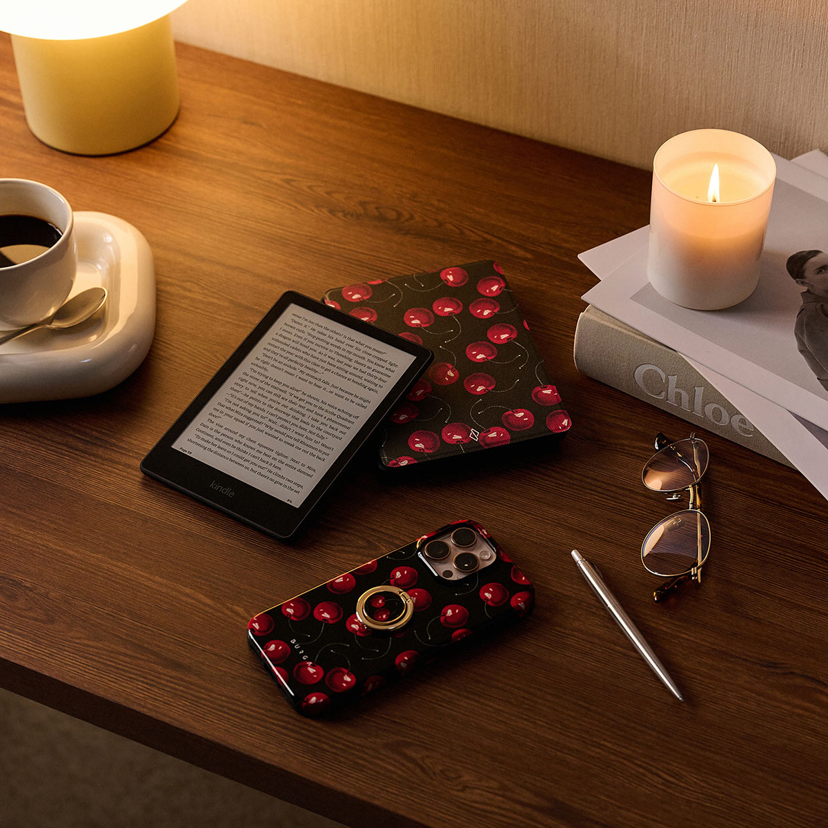Cherrybomb - Kindle Paperwhite (11th Gen) Case | BURGA