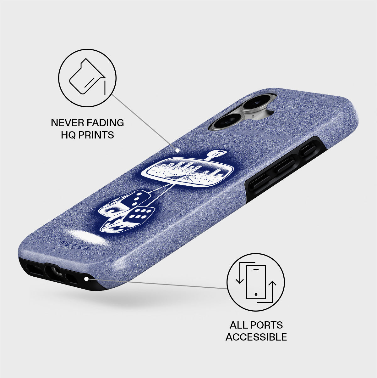 iPhone 17 Case, City Lights | BURGA