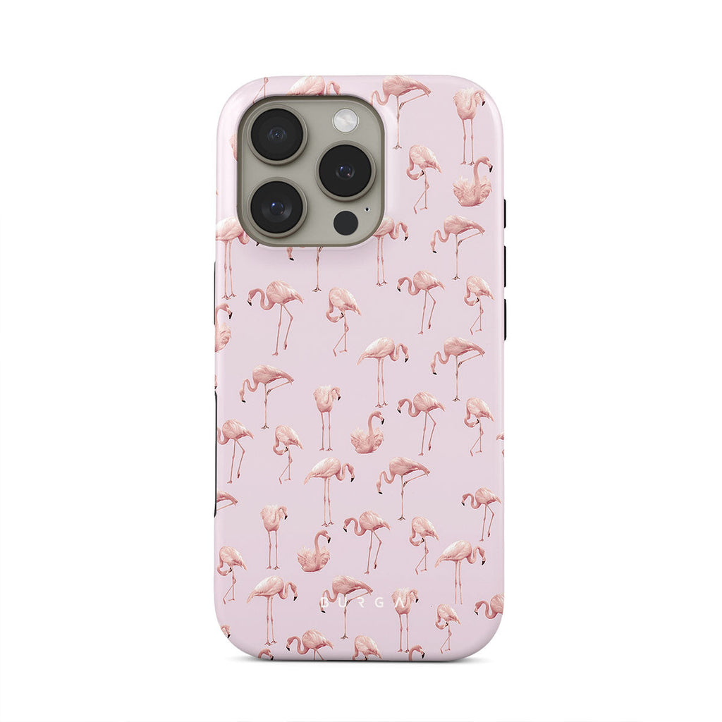 Nostalgic Pink - Flamingos iPhone 16 Pro Case Nostalgic Pink - Flamingos iPhone 16 Pro Case