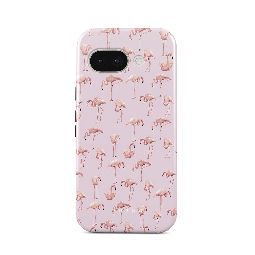 Nostalgic Pink - Flamingos Google Pixel 9a Case Nostalgic Pink - Flamingos Google Pixel 9a Case