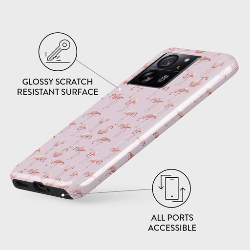 Nostalgic Pink - Flamingos Xiaomi 13T Pro Case 3