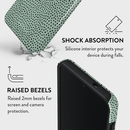 Mint Gelato - Dots Samsung Galaxy S25 Case 4