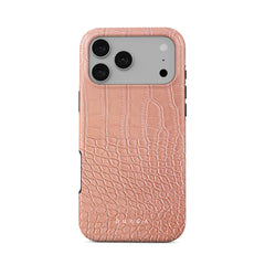 Pink Croco - iPhone 17 Pro Max Case | BURGA