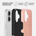 Pink Croco - iPhone 16 Case 2