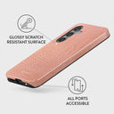 Pink Croco - Samsung Galaxy S24 Plus Case 7