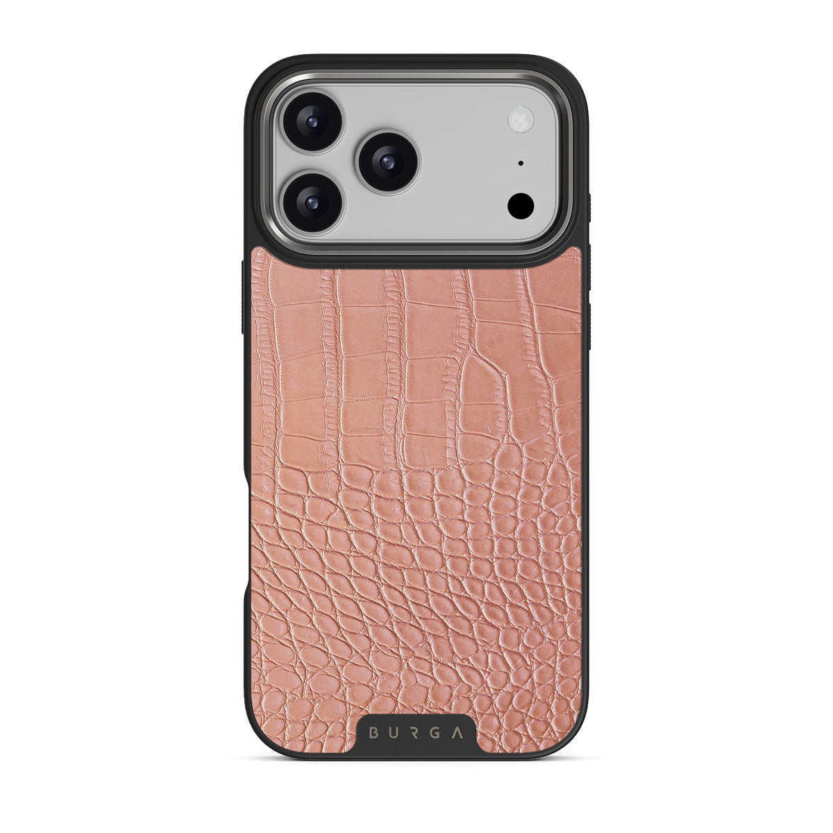 Pink Croco - iPhone 17 Pro Max Case | BURGA