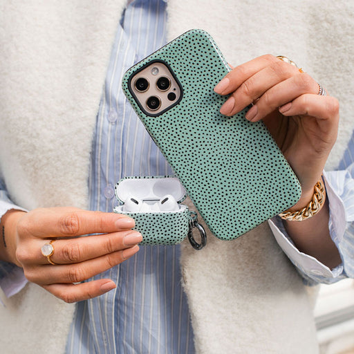 Mint Gelato - Dots iPhone 16 Case 24