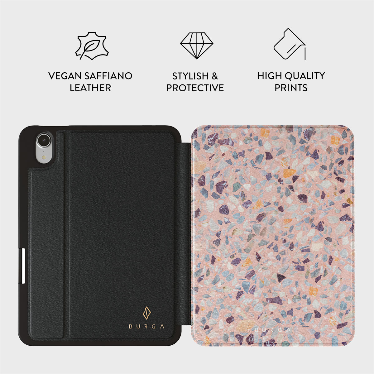 Sugar Coating - Colorful iPad Mini 8.3 (A17 Pro/6th Gen) Case | BURGA