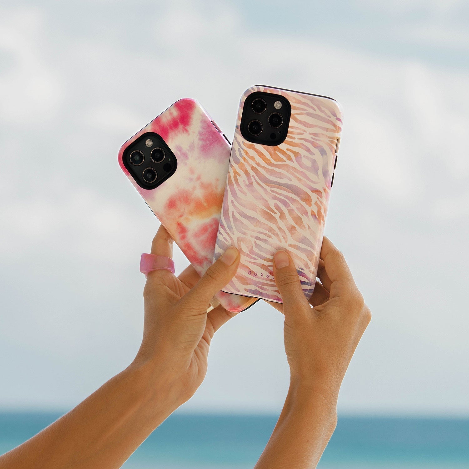 Sultry July - Zebra iPhone 17 Pro Max Case | BURGA