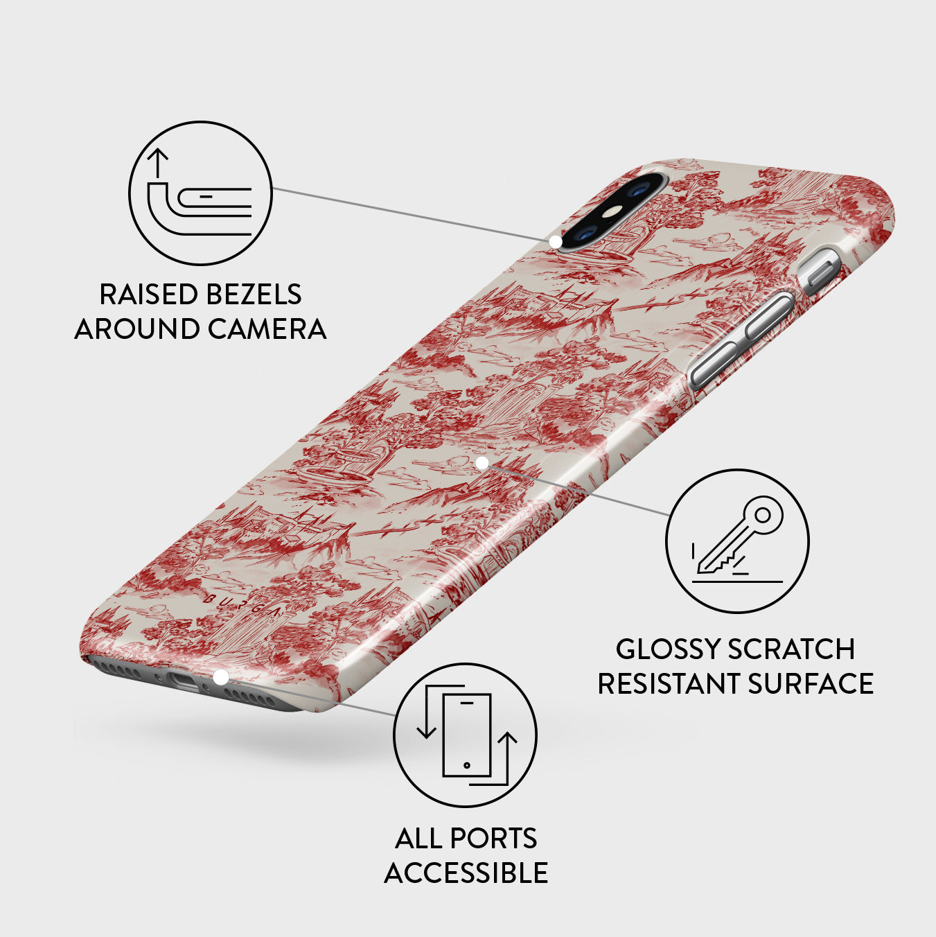 Fortress - iPhone X / XS Case | BURGA