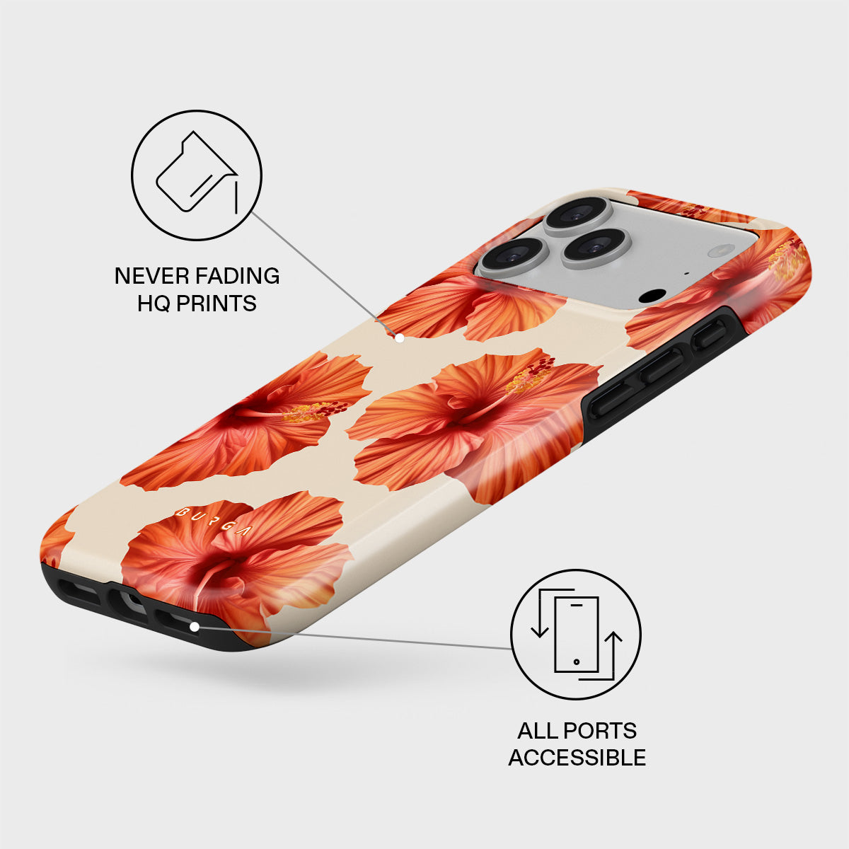 Bonita - iPhone 17 Pro Max Case | BURGA