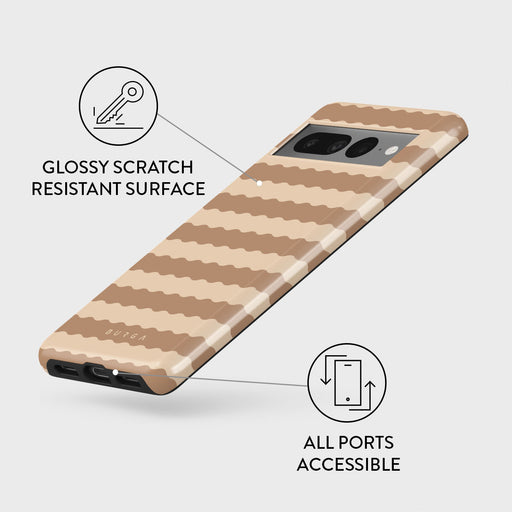 Golden Sand - Google Pixel 7 Pro Case 3