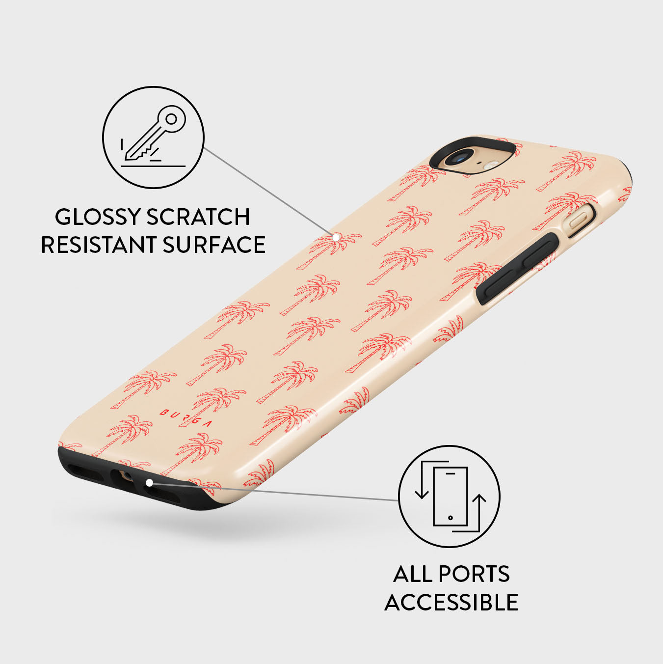Happy Hour - iPhone SE (2022) Case | BURGA
