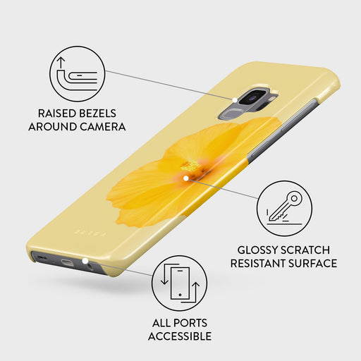 Hibiscus - Samsung Galaxy S9 Case 3
