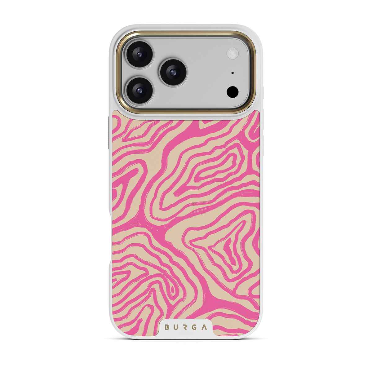 iPhone17 BURGA 馬柄 ハードケース ピンク Ballerina - iPhone 17 Pro Max Case | BURGA