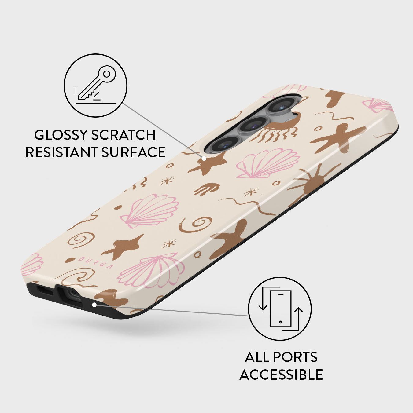 Beach Games - Samsung Galaxy S24 FE Case Beach Games - Samsung Galaxy S24 FE Case