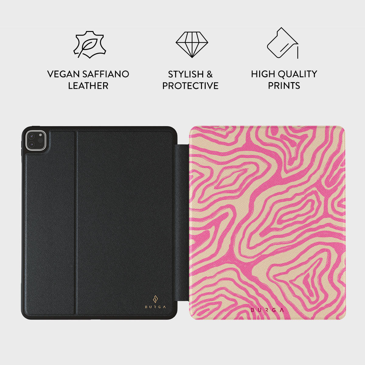 Pink Shores - iPad Pro 12.9 (6th/5th Gen) Case | BURGA