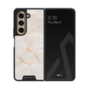 Vanilla Sand - Marble Samsung Galaxy Z Fold 5 Case 1