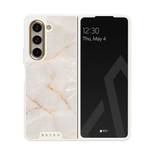 Vanilla Sand - Marble Samsung Galaxy Z Fold 5 Case 25