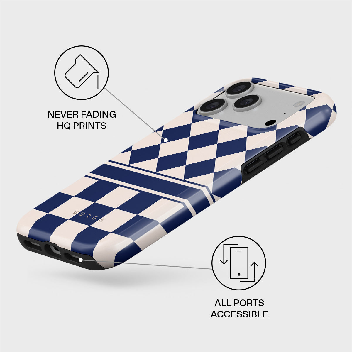 Check & Mate - iPhone 17 Pro Max Case | BURGA