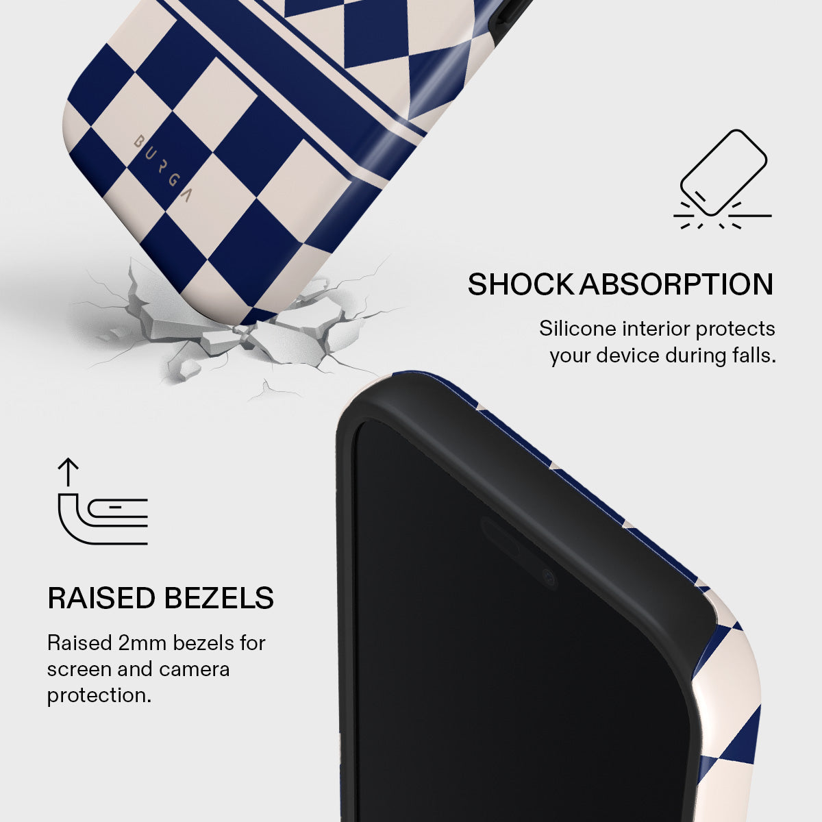 Check & Mate - iPhone 17 Pro Max Case | BURGA
