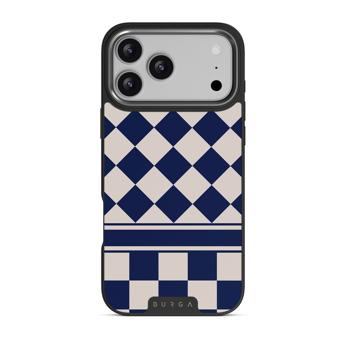新品BURGA チェック柄 ハードケースiPhone17PROMax Check & Mate - iPhone 17 Pro Max Case | BURGA