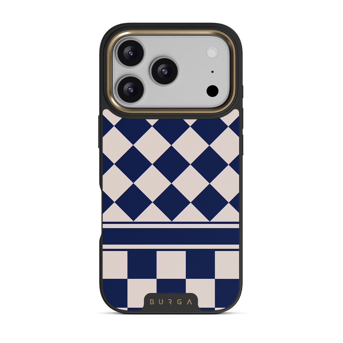 新品BURGA チェック柄 ハードケースiPhone17PROMax Check & Mate - iPhone 17 Pro Case | BURGA