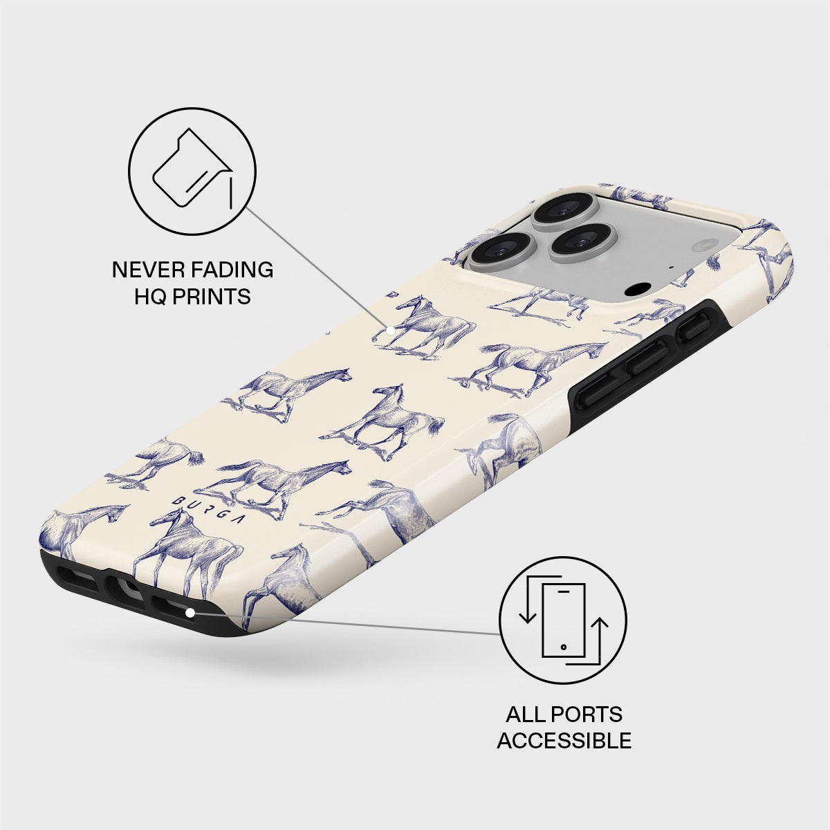 BURGA Derby Race - iPhone 17 Pro Max ケース Derby Race - iPhone 17 Pro Max Case | BURGA